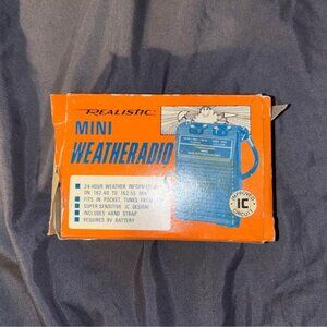Vintage Mini WeatheRadio, New!
